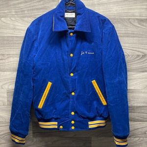 Saint Laurent Je T’Aime Teddy Corduroy Bomber Jacket 2017